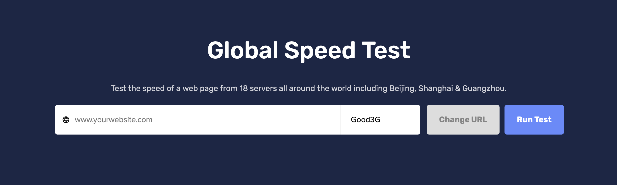 The Best China Speed Test