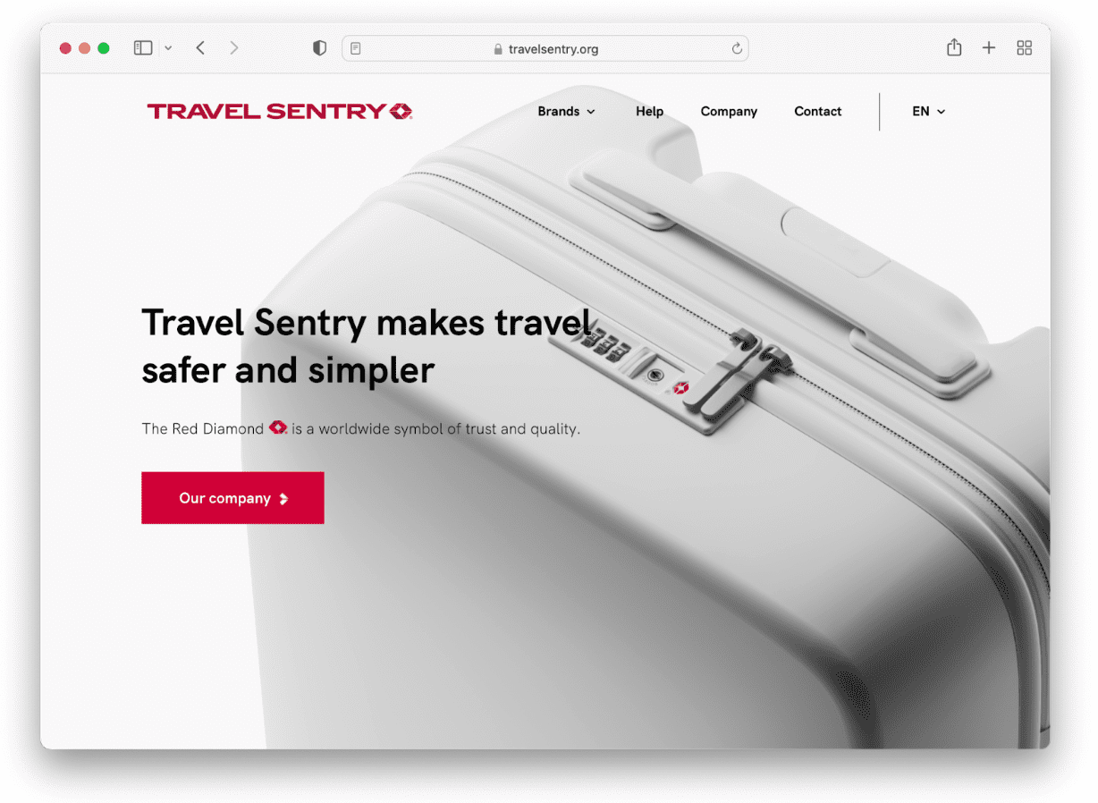 travel sentry luggage